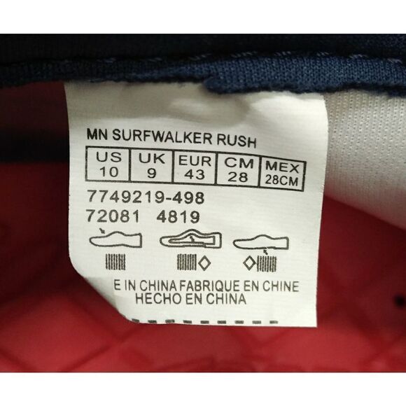 Speedo Surfwalker Rush Water Shoes‎ Slippers Men's Size 10 Blue, White - Picture 8 of 8